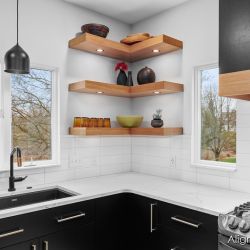 Custom Cabinet Builders Corner Shelves Near Me